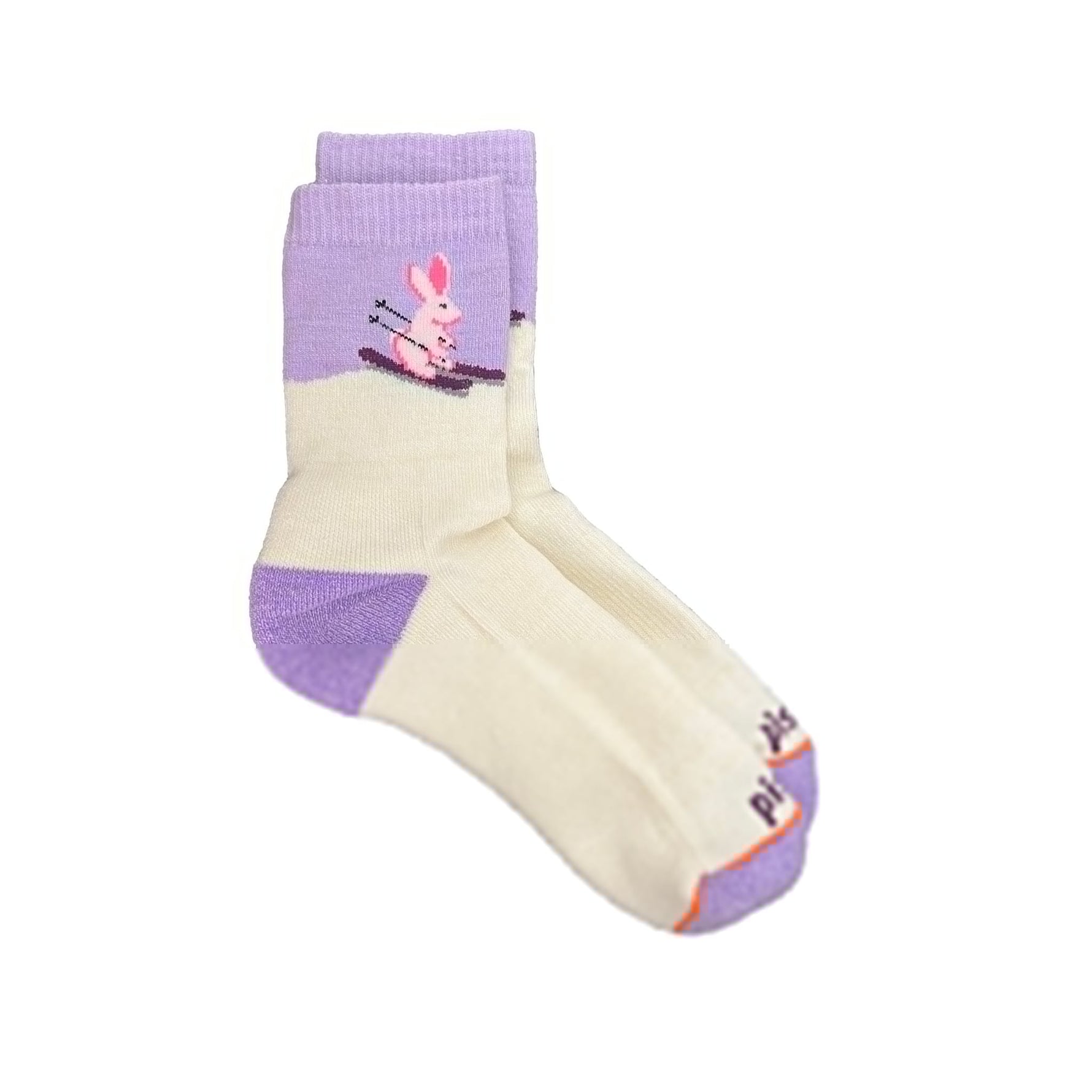 Kids' Camden Crew Sock Kids Socks Pistil Designs bunny kids-small